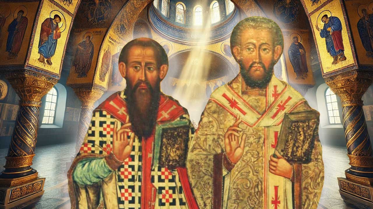 São Basilio Magno e São Gregorio Nazianzeno